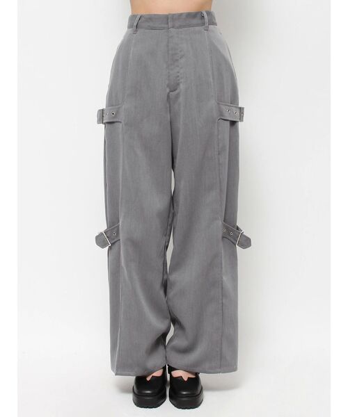 EATME（イートミー）の「サイドベルトワイドパンツ（その他パンツ・レディース・オフホワイト/グレー・SMALL/MEDIUM）」の14枚目の写真