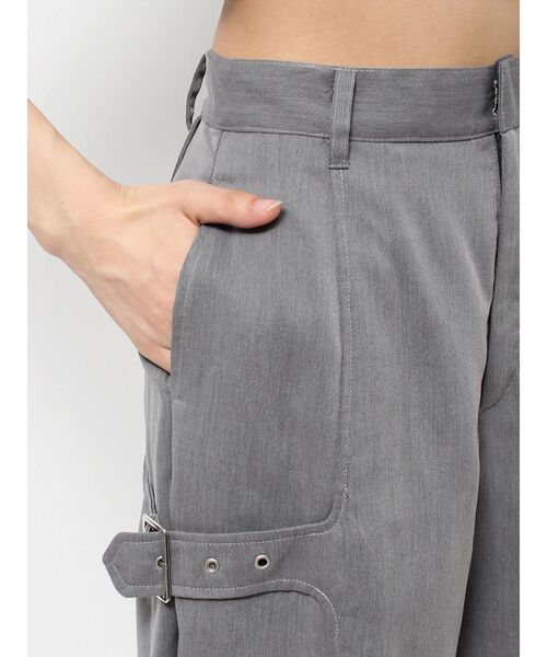 EATME（イートミー）の「サイドベルトワイドパンツ（その他パンツ・レディース・オフホワイト/グレー・SMALL/MEDIUM）」の18枚目の写真