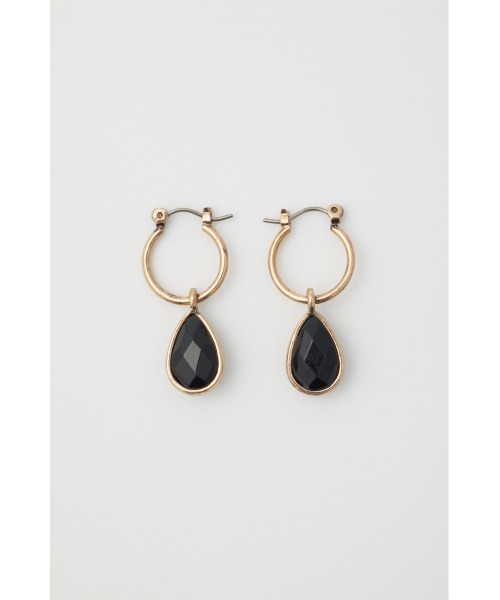 LAGUA GEM（ラグアジェム）の「STONE HOOP ピアス（ピアス（両耳用）・レディース・ゴールド/シルバー・FREE）」の3枚目の写真