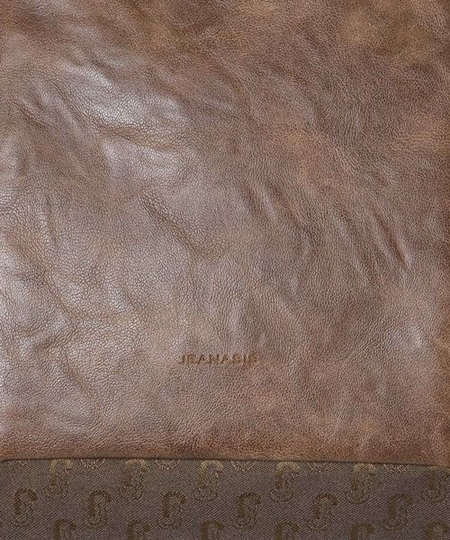 JEANASIS（ジーナシス）の「アンティークフェイクレザーボストン/326034（ボストンバッグ・レディース・ブラック/カーキ系/ピンク/グリーン/ブルー/ブラウン/ベージュ・FREE）」の8枚目の写真