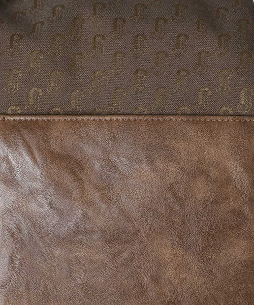 JEANASIS（ジーナシス）の「アンティークフェイクレザーボストン/326034（ボストンバッグ・レディース・ブラック/カーキ系/ピンク/グリーン/ブルー/ブラウン/ベージュ・FREE）」の9枚目の写真