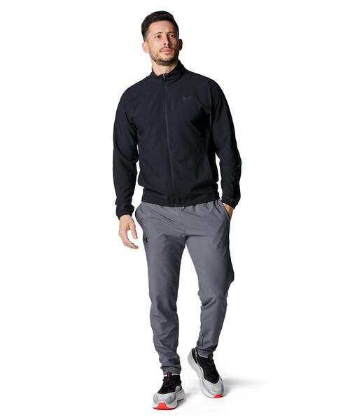 UNDER ARMOUR(アンダーアーマー)の「UAフレッシュウーブン フルジップ ジャケット(トレーニング/メンズ)(その他アウター・メンズ・ブラック・XL/3XL/S/M/L/2XL/4XL)」の3枚目の写真