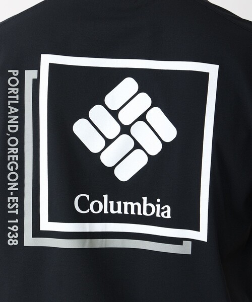 tシャツ Columbia／フォートモーニング グラフィック ショートスリーブティー／コロンビア／吸湿・速乾／UVカット／半袖Tシャツ レディース メ Columbia／ライトキャニオングラフィック ショートスリーブ T
