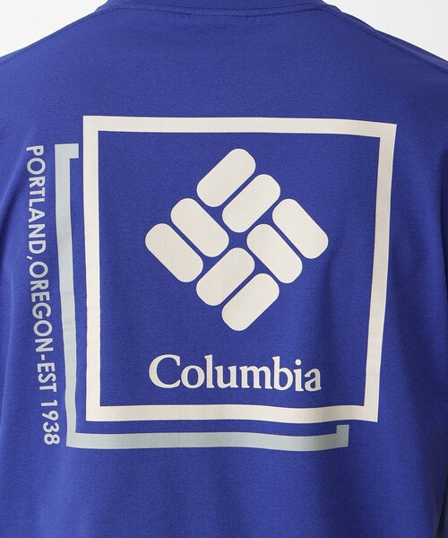 tシャツ Columbia／フォートモーニング グラフィック ショートスリーブティー／コロンビア／吸湿・速乾／UVカット／半袖Tシャツ レディース メ Columbia／ライトキャニオングラフィック ショートスリーブ T