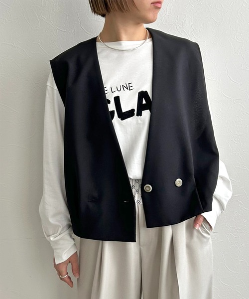 LHELBIE（レルビエ）の「バルーンアームワークベスト（ベスト