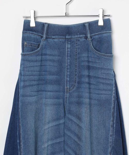 【裾から15cmまでセルフカット可能】ワイドフリーカットデニム　PAGEBOY PAGEBOY｜ワイドフリーカットデニム【裾から15cmまでセルフ