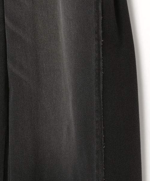 PAGEBOY(ページボーイ)の「【裾から15cmまでセルフカット可能】ワイドフリーカットデニム(デニムパンツ・レディース・ブルー/ブラック/ブルー系その他・FREE)」の6枚目の写真