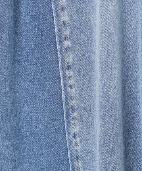 PAGEBOY(ページボーイ)の「【裾から15cmまでセルフカット可能】ワイドフリーカットデニム(デニムパンツ・レディース・ブルー/ブラック/ブルー系その他・FREE)」の20枚目の写真
