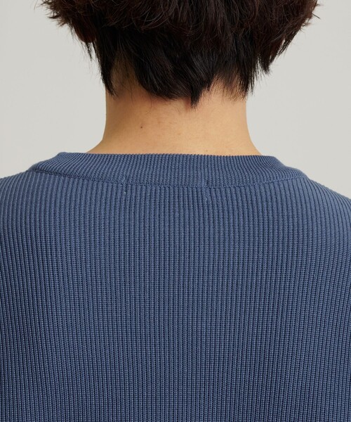 PUBLIC TOKYO(パブリックトウキョウ)の「ウォッシャブルショーティニット(ニット/セーター・メンズ・ライトグレー/ライトブルーグレー/その他・1/2)」の9枚目の写真