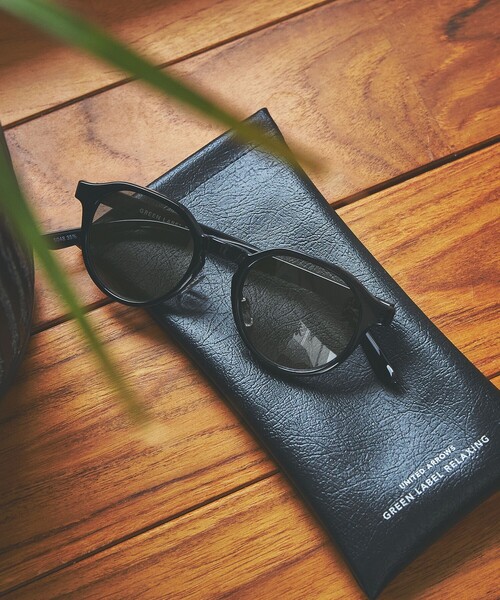 green label relaxing(グリーンレーベルリラクシング)の「GLR クラウンパント ファッション用グラス(サングラス・メンズ・ブラック/ライトブルー/ダークグレー・FREE)」の2枚目の写真