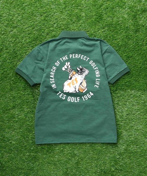 The Endless Summer(エンドレスサマー)の「TES GOLF 4WAY STRETCH POLO / ポロシャツ(ポロシャツ・メンズ・ブラック/ダークグリーン/ホワイト/チャコール/ベージュ/ネイビー・X-SMALL/MEDIUM/LARGE/X-LARGE)」の1枚目の写真