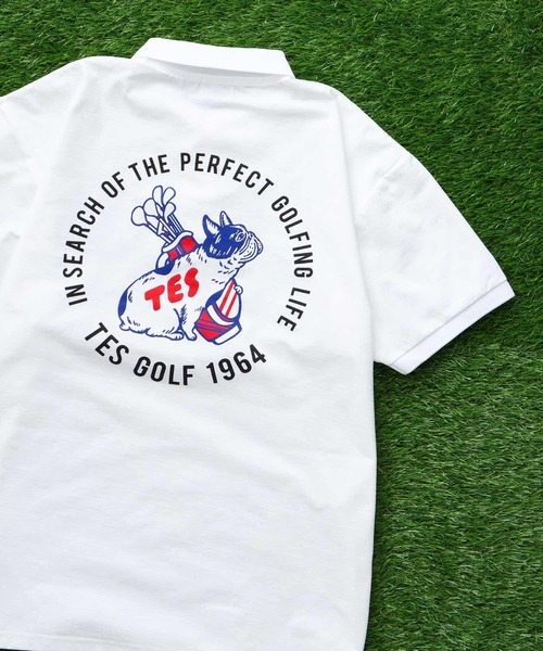 The Endless Summer(エンドレスサマー)の「TES GOLF 4WAY STRETCH POLO / ポロシャツ(ポロシャツ・メンズ・ブラック/ダークグリーン/ホワイト/チャコール/ベージュ/ネイビー・X-SMALL/MEDIUM/LARGE/X-LARGE)」の9枚目の写真