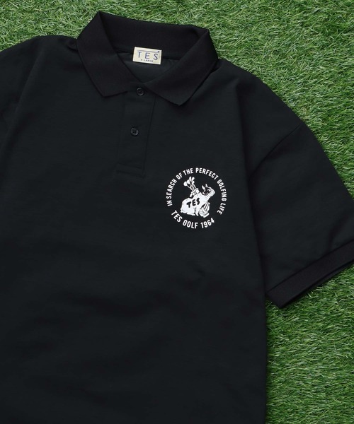 The Endless Summer(エンドレスサマー)の「TES GOLF 4WAY STRETCH POLO / ポロシャツ(ポロシャツ・メンズ・ブラック/ダークグリーン/ホワイト/チャコール/ベージュ/ネイビー・X-SMALL/MEDIUM/LARGE/X-LARGE)」の11枚目の写真