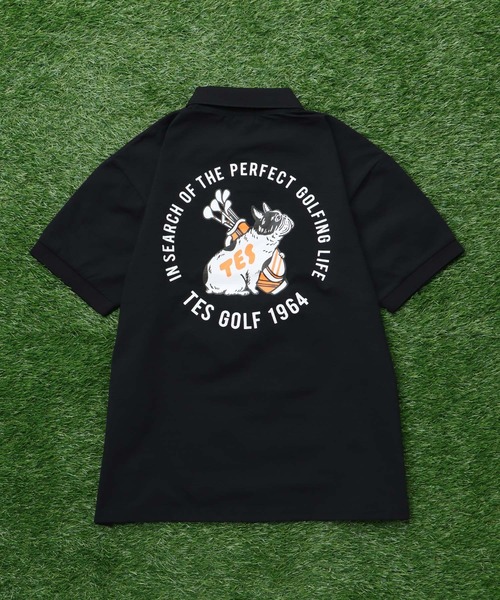 The Endless Summer(エンドレスサマー)の「TES GOLF 4WAY STRETCH POLO / ポロシャツ(ポロシャツ・メンズ・ブラック/ダークグリーン/ホワイト/チャコール/ベージュ/ネイビー・X-SMALL/MEDIUM/LARGE/X-LARGE)」の13枚目の写真