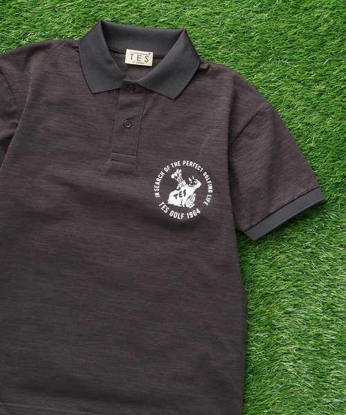 The Endless Summer(エンドレスサマー)の「TES GOLF 4WAY STRETCH POLO / ポロシャツ(ポロシャツ・メンズ・ブラック/ダークグリーン/ホワイト/チャコール/ベージュ/ネイビー・X-SMALL/MEDIUM/LARGE/X-LARGE)」の14枚目の写真