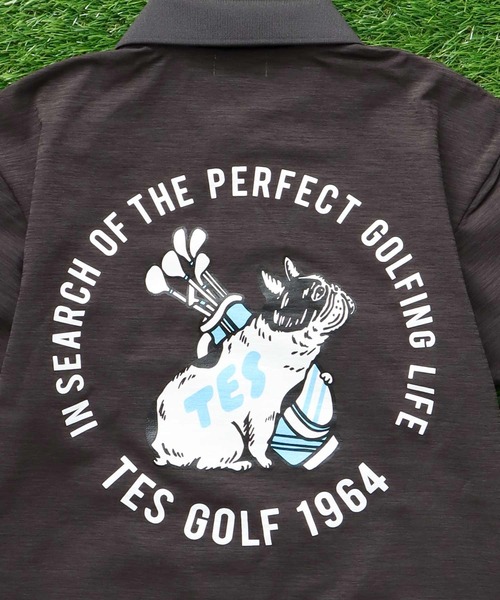 The Endless Summer(エンドレスサマー)の「TES GOLF 4WAY STRETCH POLO / ポロシャツ(ポロシャツ・メンズ・ブラック/ダークグリーン/ホワイト/チャコール/ベージュ/ネイビー・X-SMALL/MEDIUM/LARGE/X-LARGE)」の18枚目の写真