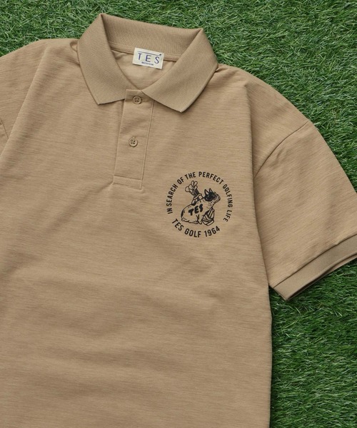 The Endless Summer(エンドレスサマー)の「TES GOLF 4WAY STRETCH POLO / ポロシャツ(ポロシャツ・メンズ・ブラック/ダークグリーン/ホワイト/チャコール/ベージュ/ネイビー・X-SMALL/MEDIUM/LARGE/X-LARGE)」の19枚目の写真