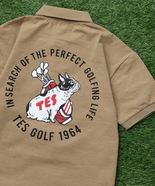 The Endless Summer(エンドレスサマー)の「TES GOLF 4WAY STRETCH POLO / ポロシャツ(ポロシャツ・メンズ・ブラック/ダークグリーン/ホワイト/チャコール/ベージュ/ネイビー・X-SMALL/MEDIUM/LARGE/X-LARGE)」の20枚目の写真