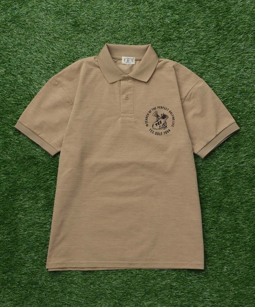 The Endless Summer(エンドレスサマー)の「TES GOLF 4WAY STRETCH POLO / ポロシャツ(ポロシャツ・メンズ・ブラック/ダークグリーン/ホワイト/チャコール/ベージュ/ネイビー・X-SMALL/MEDIUM/LARGE/X-LARGE)」の21枚目の写真