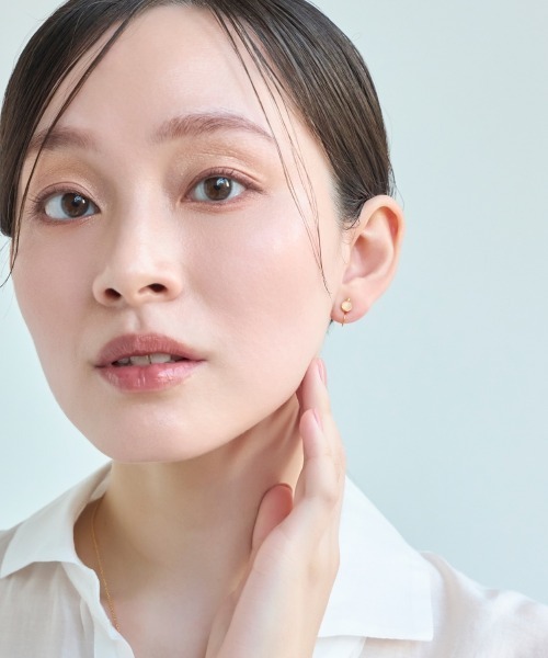 Phoebe(フィービィー)の「【痛くないシリーズ/金属アレルギー対応】パワーストーンライトフィットイヤリング/天然石(イヤリング・レディース・パープル/イエロー/ピンク/ホワイト・FREE)」の15枚目の写真