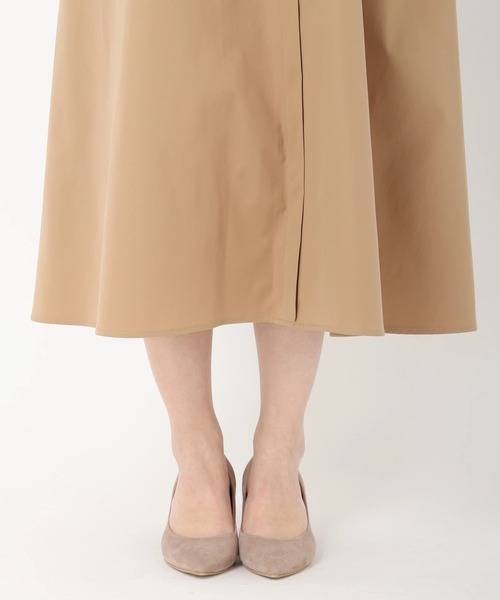 STRAWBERRY-FIELDS（ストロベリーフィールズ）の「カットソービスチェドッキングドレス　ワンピース（ワンピース・レディース・キャメル/ブラック系その他・2）」の10枚目の写真