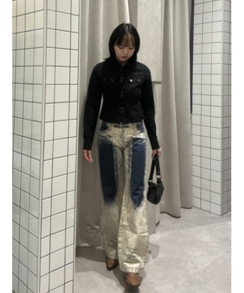 LAGUA GEM（ラグアジェム）の「SOFT COTTON COMPACT シャツ（シャツ/ブラウス・レディース・ホワイト/ブラック/カーキ・FREE）」の22枚目の写真