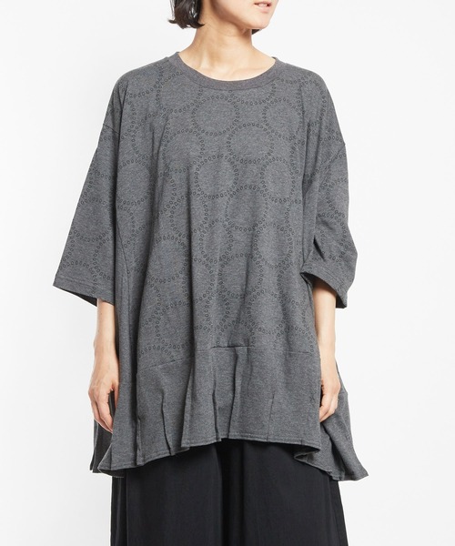 gomme　Tシャツ セール】24/-天竺 ヘムカーブ半袖T（Tシャツ/カットソー