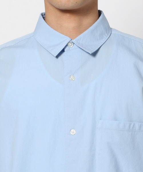 FOUND GOOD（ファウンドグッド）の「ブロードSSシャツ（シャツ/ブラウス・メンズ・ブルー系/ネイビー/グレー系・S/XL/M/L）」の22枚目の写真