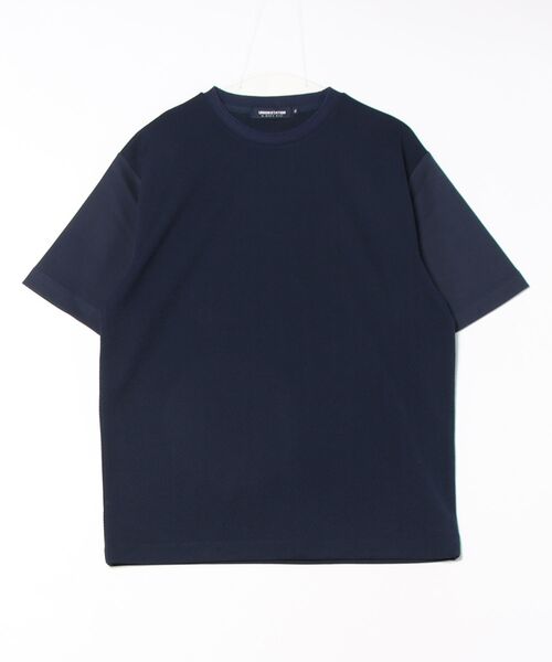 UNION STATION（ユニオンステーション）の「ふくれJQD×袖ポンチT（Tシャツ/カットソー・メンズ・ブラック/ホワイト/ネイビー・M/L/LL）」の15枚目の写真