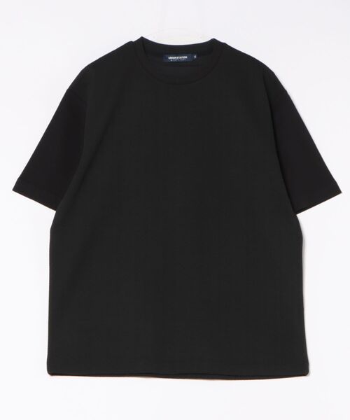 UNION STATION（ユニオンステーション）の「ふくれJQD×袖ポンチT（Tシャツ/カットソー・メンズ・ブラック/ホワイト/ネイビー・M/L/LL）」の16枚目の写真