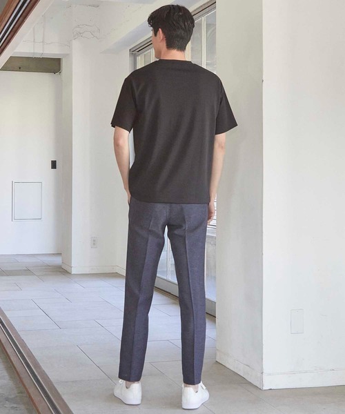 UNION STATION（ユニオンステーション）の「ふくれJQD×袖ポンチT（Tシャツ/カットソー・メンズ・ブラック/ホワイト/ネイビー・M/L/LL）」の9枚目の写真