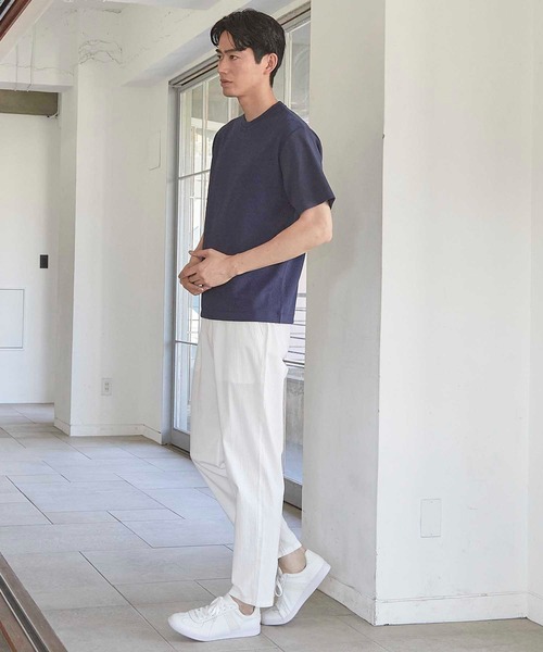 UNION STATION（ユニオンステーション）の「ふくれJQD×袖ポンチT（Tシャツ/カットソー・メンズ・ブラック/ホワイト/ネイビー・M/L/LL）」の13枚目の写真