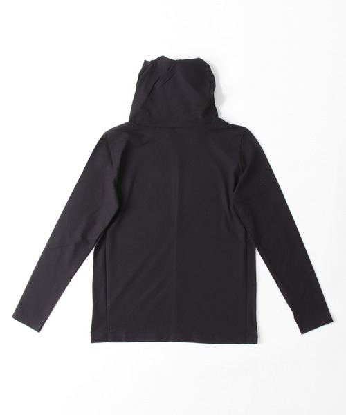VERSEAU(ヴェルソー)の「クール天竺スヌードネックロンT(Tシャツ/カットソー・レディース・ブラック/ライトピンク/イエロー/ホワイト・FREE)」の9枚目の写真