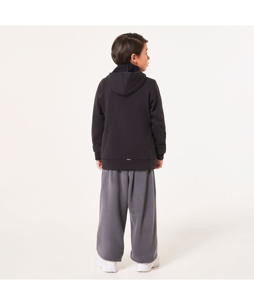 OAKLEY(オークリー)の「オークリー Ytr Warm Fleece Jacket 8.0 / JACKET ジャケット/吸汗速乾/UPF50+/フリース/キッズ・ユース /OAKLEY(パーカー・キッズ・ブラック/グレー/ホワイト系・M/L/S)」の4枚目の写真