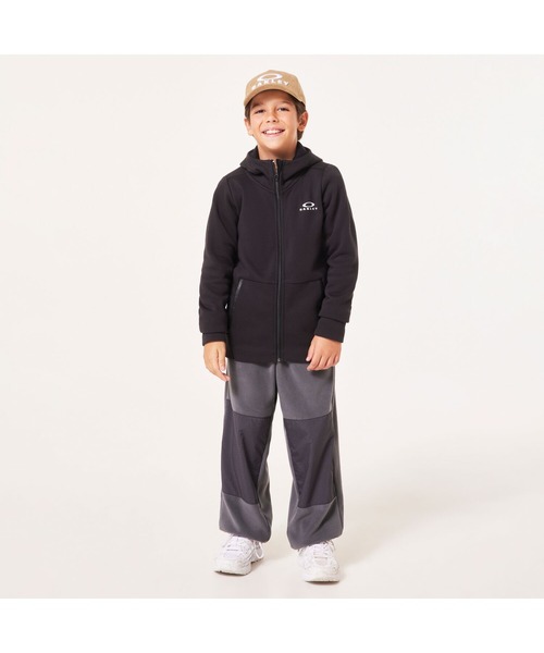 OAKLEY(オークリー)の「オークリー Ytr Warm Fleece Jacket 8.0 / JACKET ジャケット/吸汗速乾/UPF50+/フリース/キッズ・ユース /OAKLEY(パーカー・キッズ・ブラック/グレー/ホワイト系・M/L/S)」の5枚目の写真