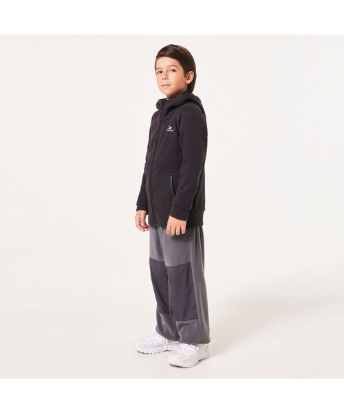 OAKLEY(オークリー)の「オークリー Ytr Warm Fleece Jacket 8.0 / JACKET ジャケット/吸汗速乾/UPF50+/フリース/キッズ・ユース /OAKLEY(パーカー・キッズ・ブラック/グレー/ホワイト系・M/L/S)」の6枚目の写真