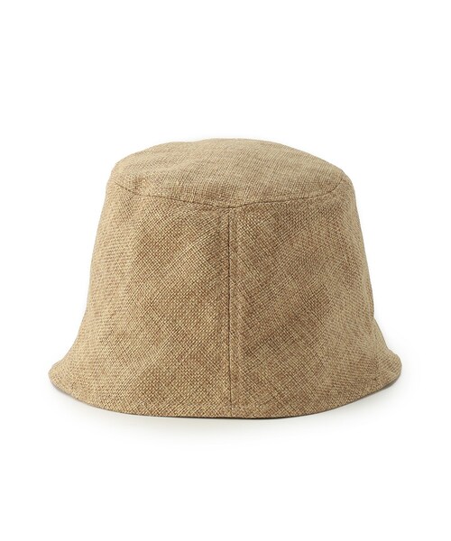 SHOO・LA・RUE(シューラルー)の「【UVカット】前下がりシルエットハット【サイズ調整/あご紐付き】(ハット・レディース・ベージュ/アイボリー/ブラック・00)」の10枚目の写真