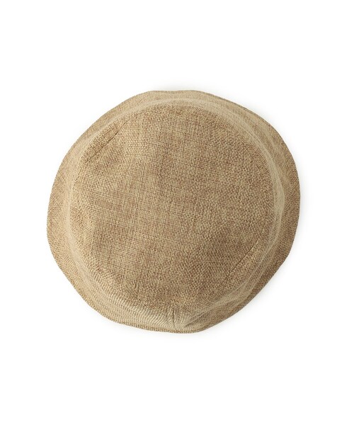 SHOO・LA・RUE(シューラルー)の「【UVカット】前下がりシルエットハット【サイズ調整/あご紐付き】(ハット・レディース・ベージュ/アイボリー/ブラック・00)」の9枚目の写真