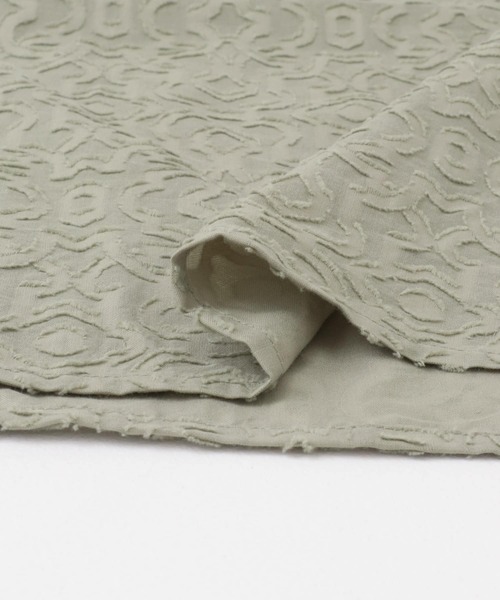 ITEMS URBANRESEARCH（アイテムズ アーバンリサーチ）の「ジャガードハンソデプルオーバー（その他トップス・レディース・ホワイト/カーキ/ブラック・FREE）」の5枚目の写真