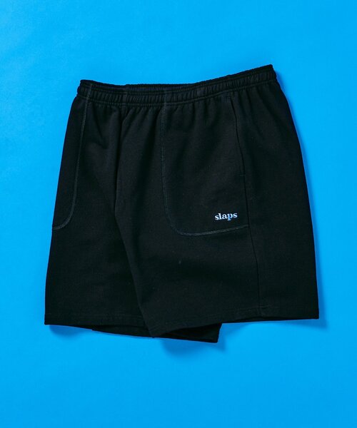 417 EDIFICE（フォーワンセブンエディフィス）の「SLAPS スウェットショーツ（スウェットパンツ・メンズ・ブラック/ホワイト系その他/ブルー系その他・MEDIUM/LARGE）」の3枚目の写真
