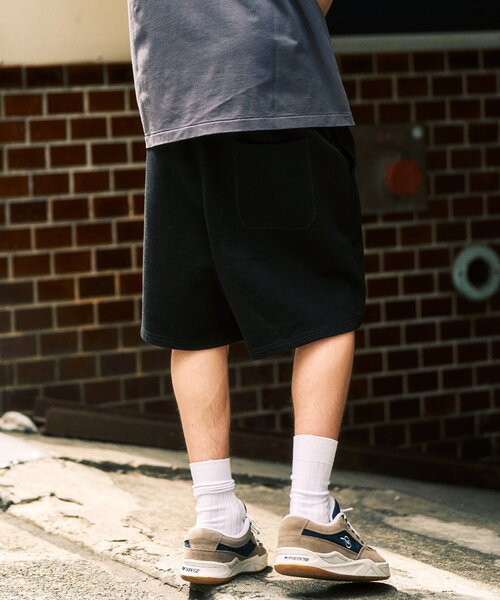 417 EDIFICE（フォーワンセブンエディフィス）の「SLAPS スウェットショーツ（スウェットパンツ・メンズ・ブラック/ホワイト系その他/ブルー系その他・MEDIUM/LARGE）」の6枚目の写真