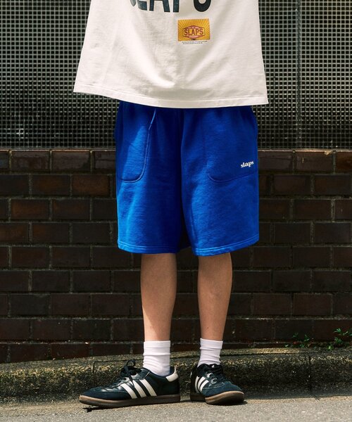 417 EDIFICE（フォーワンセブンエディフィス）の「SLAPS スウェットショーツ（スウェットパンツ・メンズ・ブラック/ホワイト系その他/ブルー系その他・MEDIUM/LARGE）」の8枚目の写真