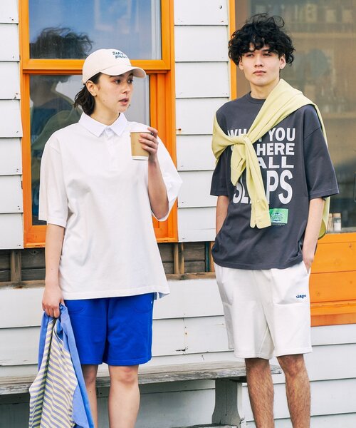 417 EDIFICE（フォーワンセブンエディフィス）の「SLAPS スウェットショーツ（スウェットパンツ・メンズ・ブラック/ホワイト系その他/ブルー系その他・MEDIUM/LARGE）」の15枚目の写真