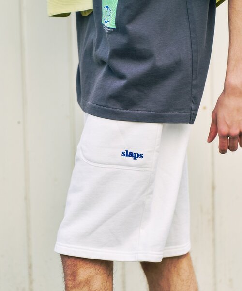 417 EDIFICE（フォーワンセブンエディフィス）の「SLAPS スウェットショーツ（スウェットパンツ・メンズ・ブラック/ホワイト系その他/ブルー系その他・MEDIUM/LARGE）」の17枚目の写真