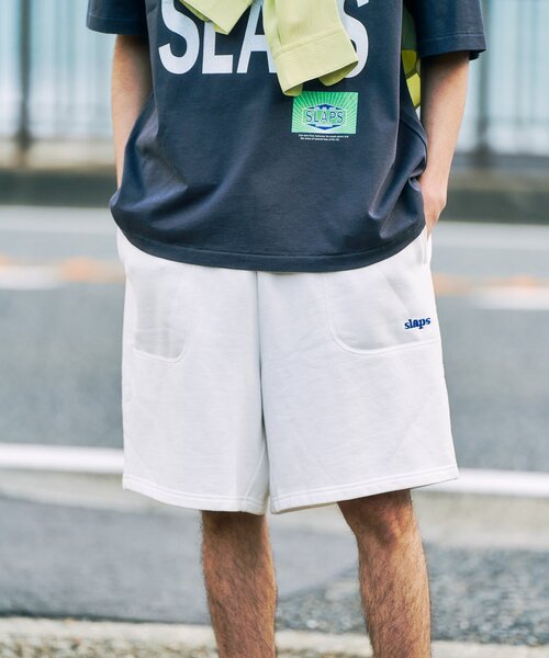 417 EDIFICE（フォーワンセブンエディフィス）の「SLAPS スウェットショーツ（スウェットパンツ・メンズ・ブラック/ホワイト系その他/ブルー系その他・MEDIUM/LARGE）」の19枚目の写真