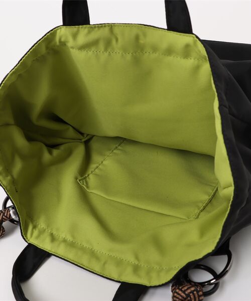 カヤ（カヤ）の「【カヤ】宝袋トートバッグ（トートバッグ・レディース・グリーン系その他/スミクロ/パープル・FREE）」の10枚目の写真