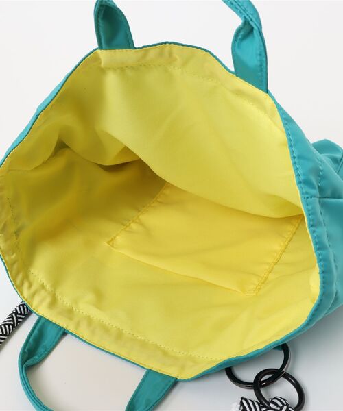 カヤ（カヤ）の「【カヤ】宝袋トートバッグ（トートバッグ・レディース・グリーン系その他/スミクロ/パープル・FREE）」の4枚目の写真