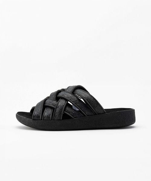 MALIBU SANDALS(マリブサンダルズ)の「MALIBU SANDALS / “ZUMA LX CARVING” サンダル(サンダル・レディース・ベージュ系/ブラック・9/8/7/6.5/6/5/10/4)」の4枚目の写真