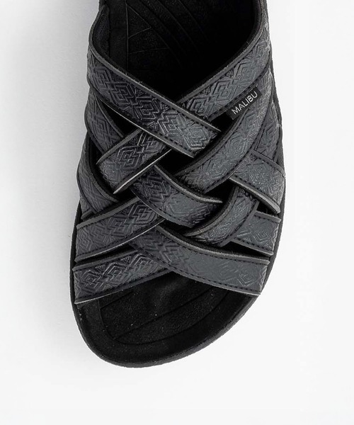 MALIBU SANDALS(マリブサンダルズ)の「MALIBU SANDALS / “ZUMA LX CARVING” サンダル(サンダル・レディース・ベージュ系/ブラック・9/8/7/6.5/6/5/10/4)」の6枚目の写真