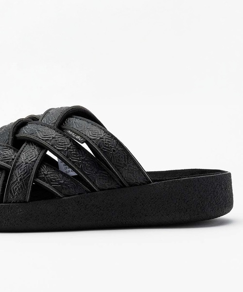 MALIBU SANDALS(マリブサンダルズ)の「MALIBU SANDALS / “ZUMA LX CARVING” サンダル(サンダル・レディース・ベージュ系/ブラック・9/8/7/6.5/6/5/10/4)」の7枚目の写真